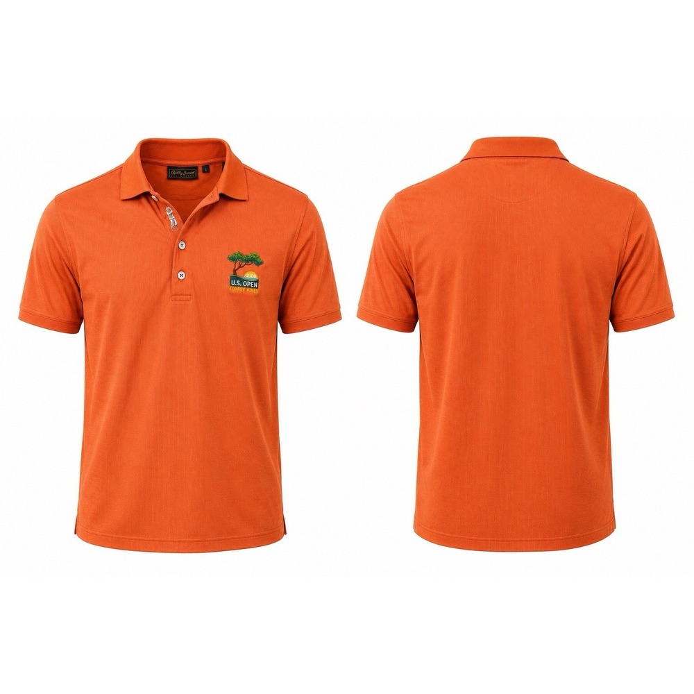 Bobby Jones Polo Golf Shirt Mens L 2008 US Open Torrey Pines Logo